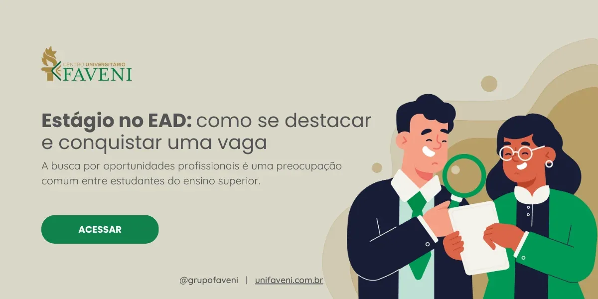 Como conseguir estágios sendo um aluno EAD?