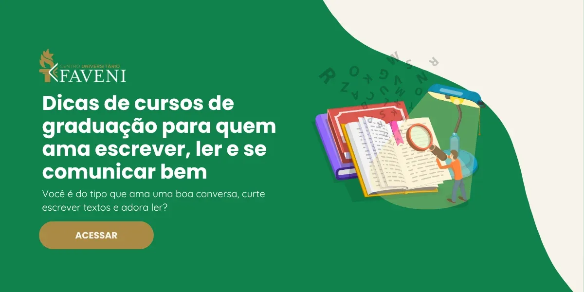 Dicas de cursos de graduação para quem ama escrever, ler e se comunicar bem