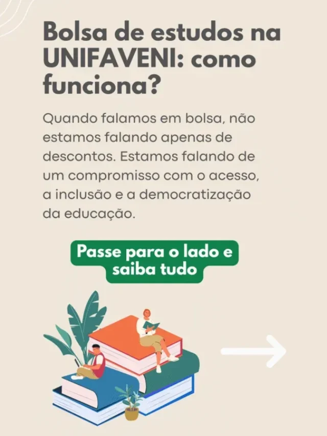 Bolsa de estudos na UNIFAVENI
