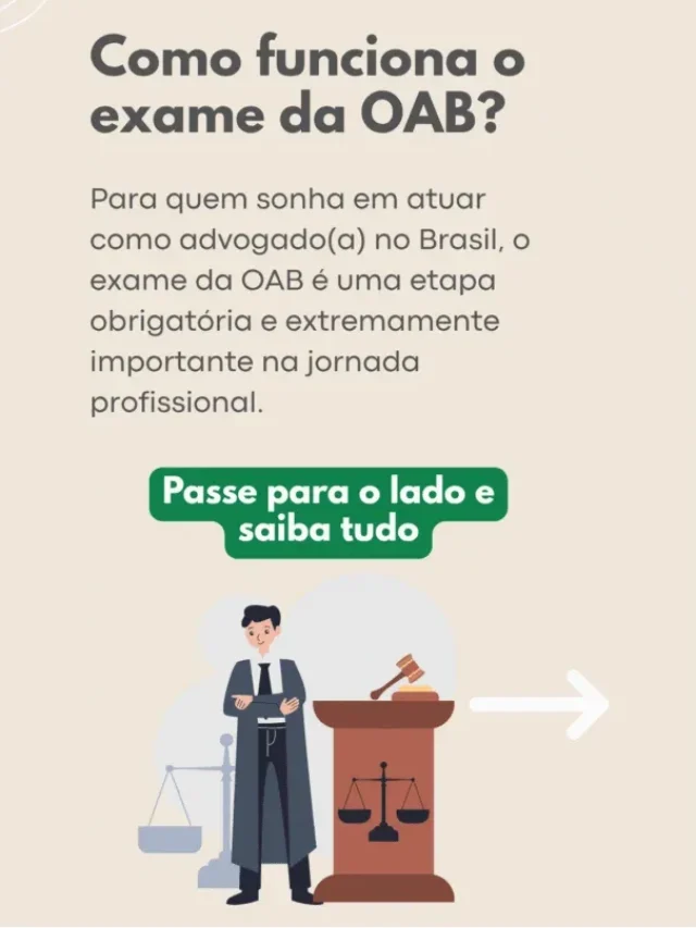 Como funciona o exame da OAB?