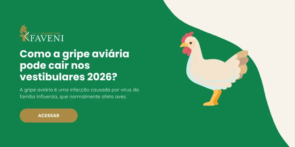 Como a gripe aviária pode cair nos vestibulares 2026