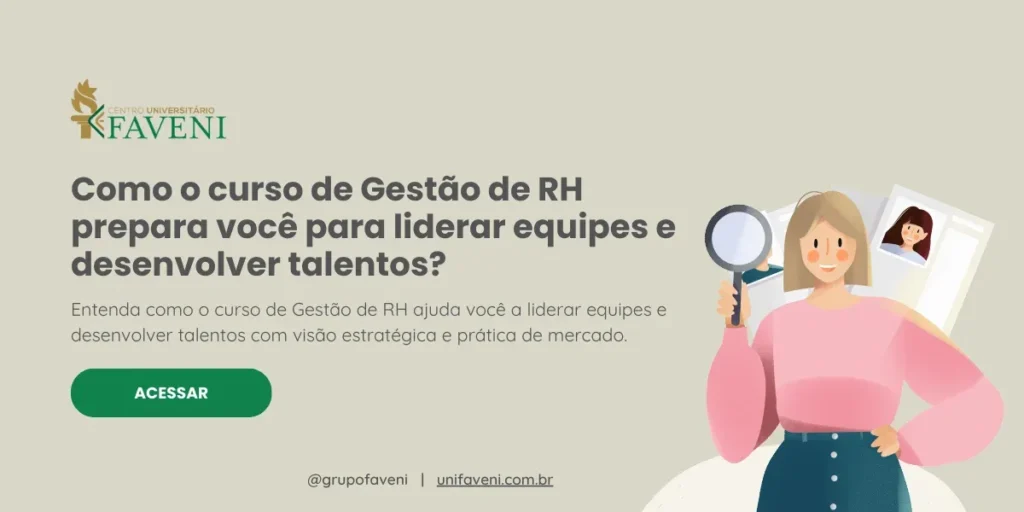 Como o curso de Gestão de RH prepara você para liderar equipes e desenvolver talentos?