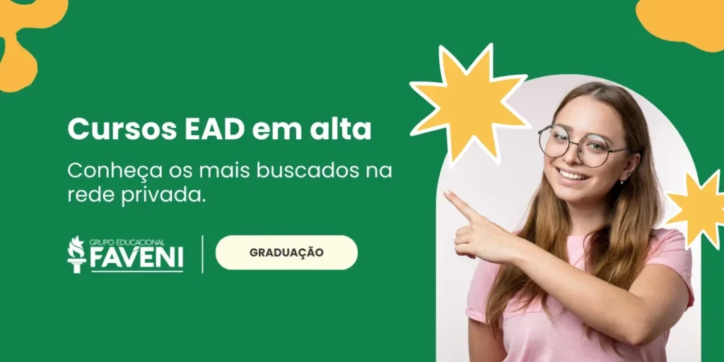 Os cursos EAD mais procurados na rede privada|Matrículas UNIFAVENI