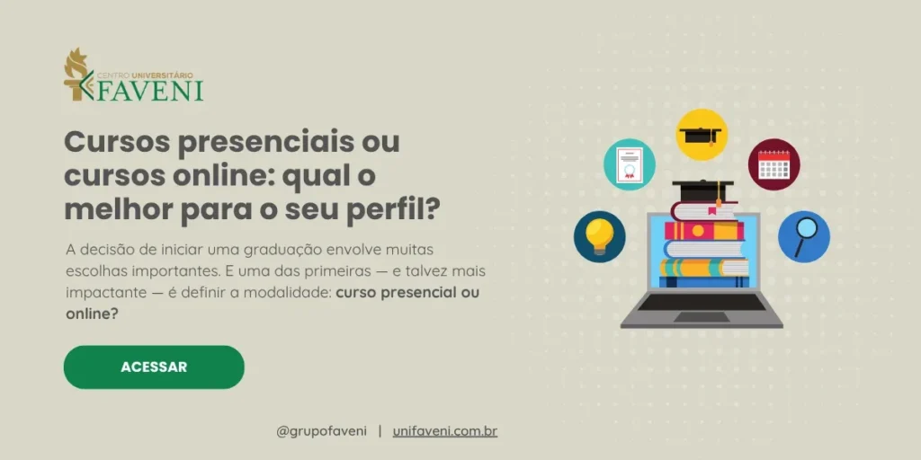 Cursos presenciais ou cursos online qual o melhor para o seu perfil