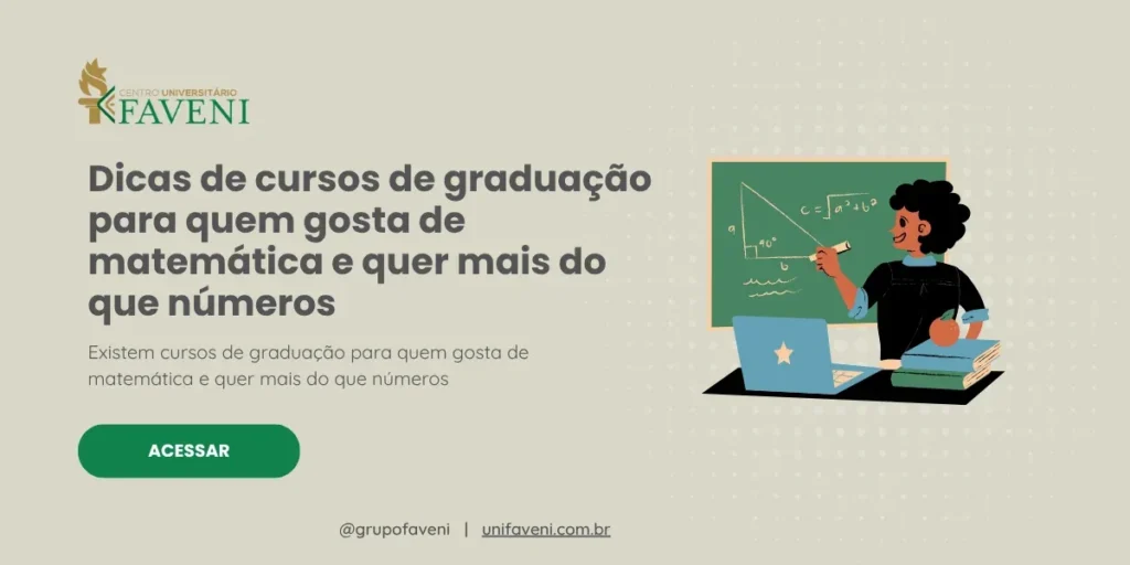 Dicas de cursos de graduação para quem gosta de matemática e quer mais do que