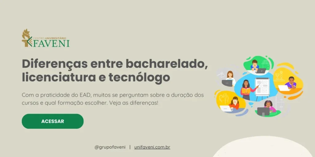 Diferenças entre bacharelado
