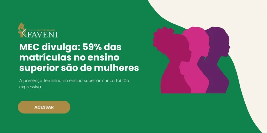 MEC divulga 59% das matrículas no ensino superior são de mulheres