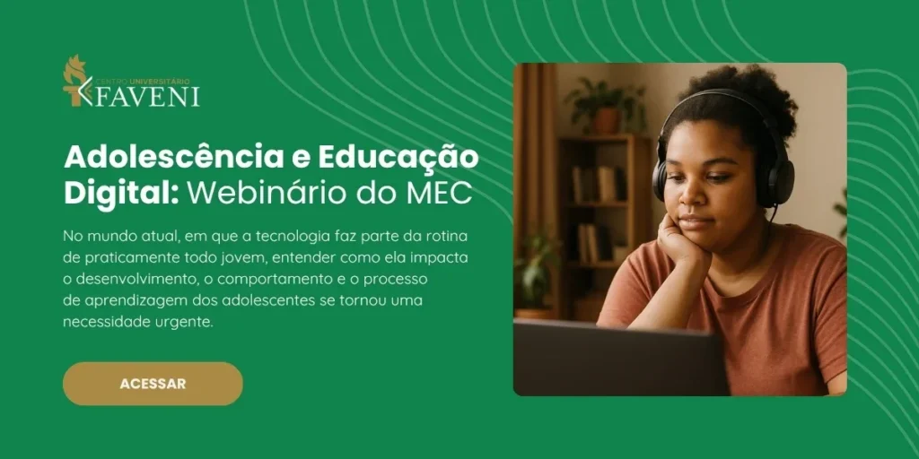 MEC promove webinário sobre adolescência e educação digital|Gravação do webinário do MEC sobre adolescência e educação digital