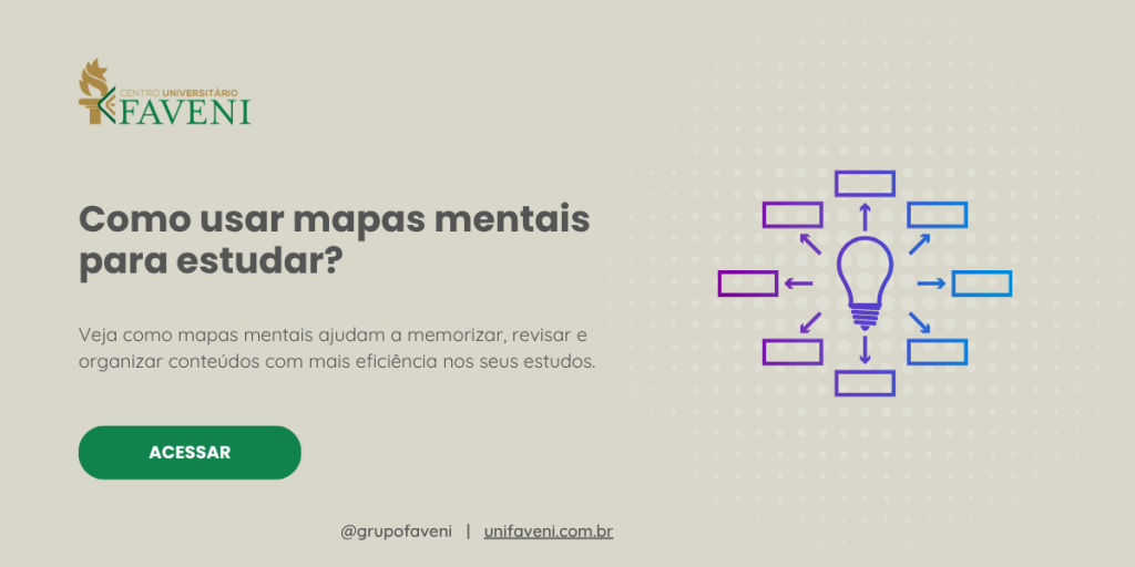 Como usar mapas mentais para estudar