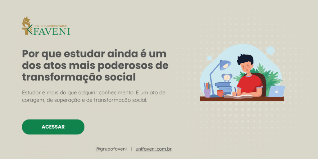 Por que estudar ainda é um dos atos mais poderosos de transformação social