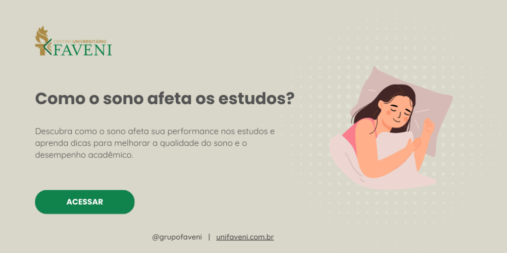 Como o sono afeta os estudos