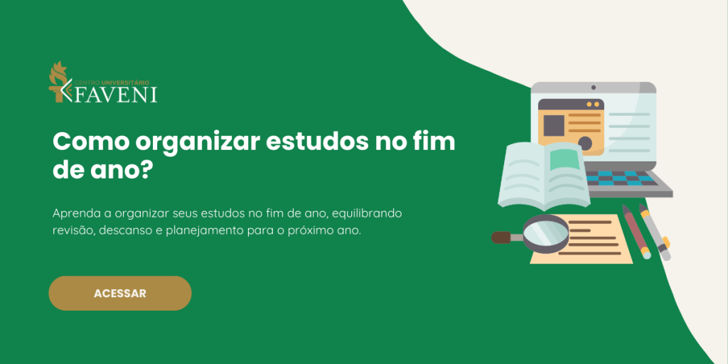 Como organizar estudos no fim de ano