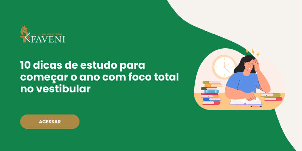 10 dicas de estudo para começar o ano com foco total no vestibular
