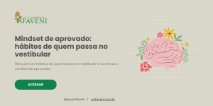 Mindset de aprovado hábitos de quem passa no vestibular