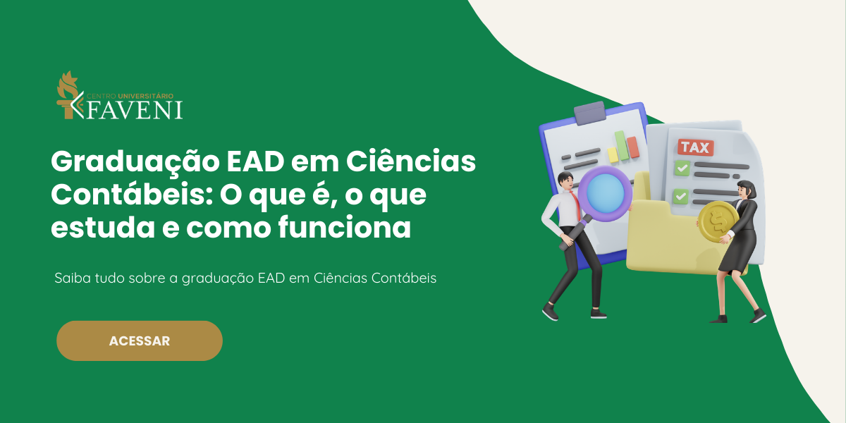 Graduação EAD em Ciências Contábeis: O que é e como funciona