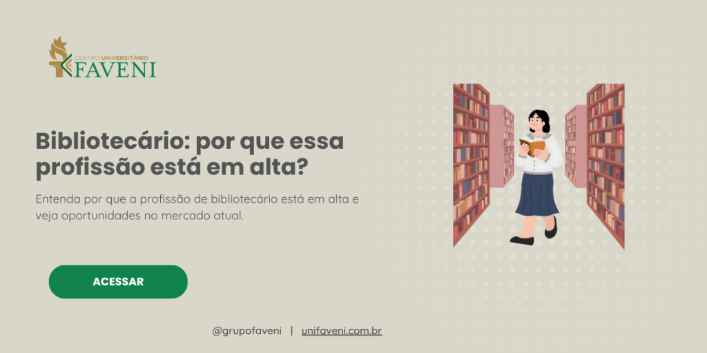 Bibliotecário por que essa profissão está em alta