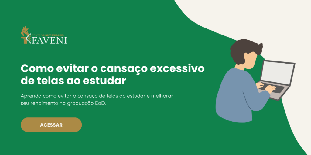 Como evitar o cansaço excessivo de telas ao estudar