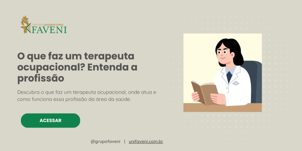 O que faz um terapeuta ocupacional Entenda a profissão
