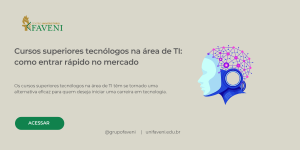 cursos superiores na area de TI