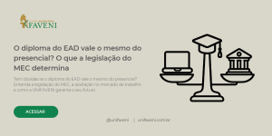 O diploma do EAD vale o mesmo do presencial? O que a legislação do MEC determina